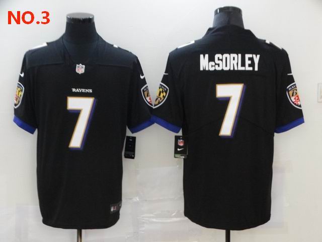 Men's Baltimore Ravens 7 Trace Mcsorley Jesey NO.3;